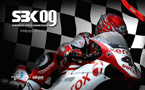 画像ギャラリー No.002のサムネイル画像 / ジャックナイフ！　ウィリー！　スーパーバイクによるレースシム「SBK 09」のデモ版をUP