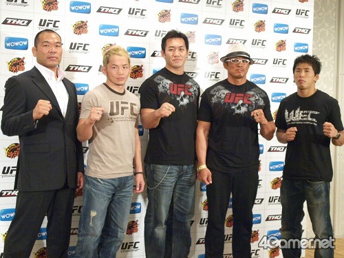 画像ギャラリー No.001のサムネイル画像 / 秋山成勲vs.ヴァンダレイ・シウバも発表された「UFC 2009 Undisputed」記者会見レポート