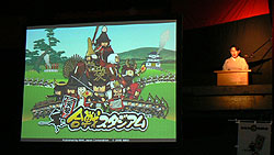 画像ギャラリー No.001のサムネイル画像 / 「浅草花やしき」に戦国武将が大集結!?　ハンゲームのオンライン合戦アクション「突撃！合戦スタジアム」発表会レポート