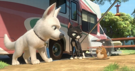 画像ギャラリー No.009のサムネイル画像 / ディズニー映画が題材のアクションアドベンチャー,NDS「ボルト」が7月16日に発売