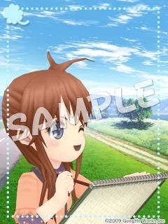 画像ギャラリー No.007のサムネイル画像 / 「（PW）Project Witch」のキャラが「わいわいサービス」待受サイトに