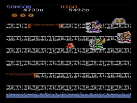 画像ギャラリー No.004のサムネイル画像 / カプコン,Wii「バーチャルコンソールアーケード」への参入を発表。第1弾タイトルは懐かしの「ソンソン」
