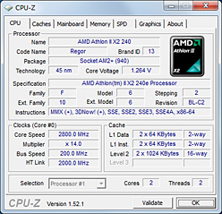 画像ギャラリー No.005のサムネイル画像 / 「Athlon II X4 605e」「Athlon II X2 240e」レビュー。TDP 45W版クアッド＆デュアルコアCPUをチェックする