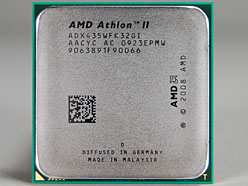 画像ギャラリー No.002のサムネイル画像 / L3なし，3コアで8980円。「Athlon II X3 435/2.9GHz」レビュー掲載
