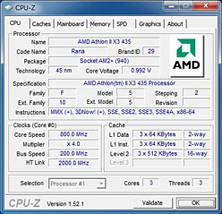 画像ギャラリー No.005のサムネイル画像 / L3なし，3コアで8980円。「Athlon II X3 435/2.9GHz」レビュー掲載