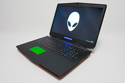 画像ギャラリー No.011のサムネイル画像 / 完全新作となったALIENWAREのノートPCを写真で見る。デザインは「戦艦」から「ステルス戦闘機」に!?