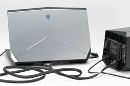 画像ギャラリー No.043のサムネイル画像 / ALIENWAREノートPC専用の外付けグラフィックスボックス「Graphics Amplifier」レビュー。“夢のデバイス”は本当に使えるのか?