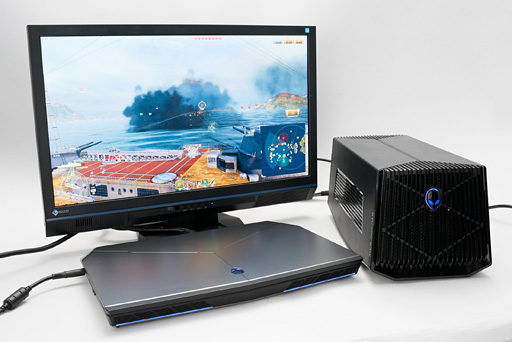 画像ギャラリー No.044のサムネイル画像 / ALIENWAREノートPC専用の外付けグラフィックスボックス「Graphics Amplifier」レビュー。“夢のデバイス”は本当に使えるのか?