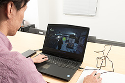 画像ギャラリー No.036のサムネイル画像 / 「ALIENWARE 17 R4」「ALIENWARE 15 R3」レビュー。GTX 10世代となった新世代ノートPCの性能と,視線追跡デバイスの使い勝手を検証