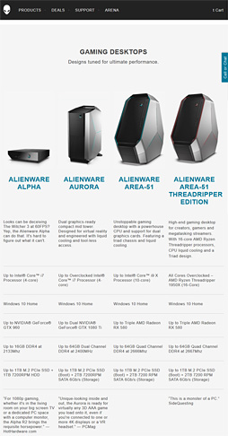 画像ギャラリー No.006のサムネイル画像 / ［TGS 2017］ALIENWAREは3年前から18コアCPUの登場に向け準備していた。TGSで発表された新製品の勘所をブランドディレクターに聞く