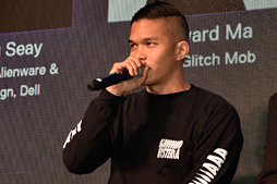 画像ギャラリー No.009のサムネイル画像 / ALIENWARE,エレクトロニックサウンドグループ「The Glitch Mob」とのコラボ成果をSXSWで生披露。自社内に設けた「Twitch配信ルーム」も公開