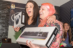 画像ギャラリー No.018のサムネイル画像 / ALIENWARE,エレクトロニックサウンドグループ「The Glitch Mob」とのコラボ成果をSXSWで生披露。自社内に設けた「Twitch配信ルーム」も公開