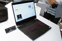 画像ギャラリー No.016のサムネイル画像 / 薄型ノートPC「ALIENWARE m15」はどんなゲーマー向け? 「Aurora R8」は手動OCがメーカーサポート対象!? 製品担当者にいろいろ聞いてきた