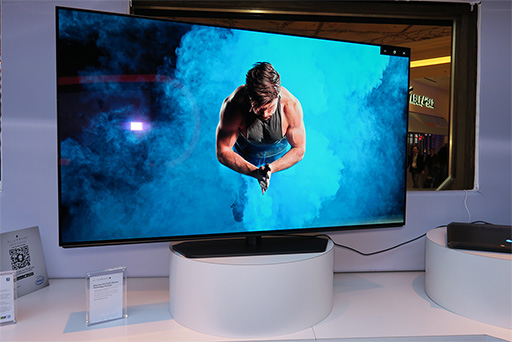 画像ギャラリー No.002のサムネイル画像 / ALIENWARE,55インチ4K有機EL,120Hz駆動のディスプレイを2019年中頃に市場投入。ノートPC向けの240Hz駆動パネルは春に