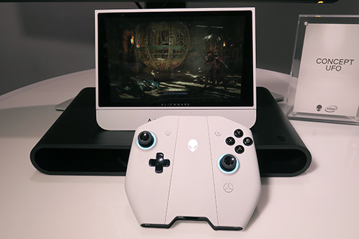 画像ギャラリー No.006のサムネイル画像 / Dellが作った“巨大Switch風”のコンセプトゲームPC「Concept UFO」を写真でチェック