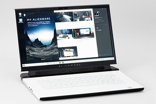 画像ギャラリー No.003のサムネイル画像 / 【PR】ALIENWAREのノートPC「ALIENWARE m15 R3」は，個性的なデザインと4K有機ELでゲームを楽しめる性能を両立したマシンだ