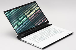 画像ギャラリー No.027のサムネイル画像 / 【PR】ALIENWAREのノートPC「ALIENWARE m15 R3」は，個性的なデザインと4K有機ELでゲームを楽しめる性能を両立したマシンだ