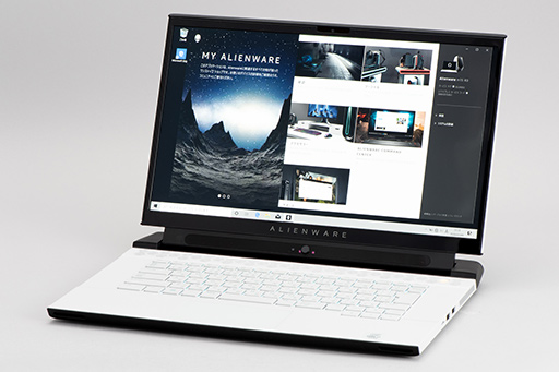 画像ギャラリー No.029のサムネイル画像 / 【PR】ALIENWAREのノートPC「ALIENWARE m15 R3」は，個性的なデザインと4K有機ELでゲームを楽しめる性能を両立したマシンだ