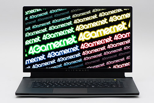 画像ギャラリー No.006のサムネイル画像 / 写真で見る「ALIENWARE x17」。薄さ約21mmの筐体を採用した「ALIENWARE史上最薄」の17級ノートPC