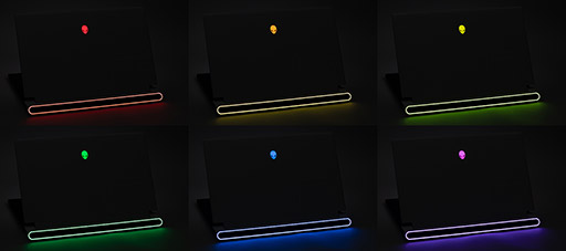 画像ギャラリー No.016のサムネイル画像 / 写真で見る「ALIENWARE x17」。薄さ約21mmの筐体を採用した「ALIENWARE史上最薄」の17級ノートPC