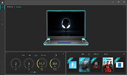 画像ギャラリー No.009のサムネイル画像 / 薄型で高性能なゲームノートPC「Alienware x16」の実力を検証。最新CPU&GPUのパワーを引き出す新筐体に注目だ【PR】