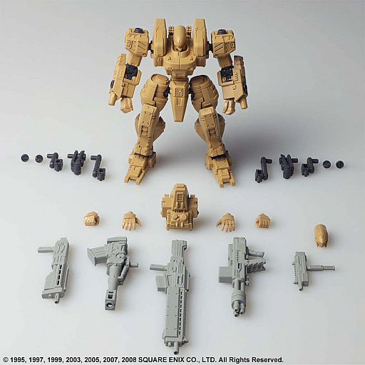 画像ギャラリー No.003のサムネイル画像 / 「フロントミッション」ストラクチャーアーツ プラモデル Vol.3の発売が決定。90式，ガスト，ヴィーザフ，グリレゼクスの全4種BOX