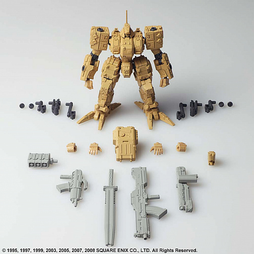 画像ギャラリー No.009のサムネイル画像 / 「フロントミッション」ストラクチャーアーツ プラモデル Vol.3の発売が決定。90式，ガスト，ヴィーザフ，グリレゼクスの全4種BOX