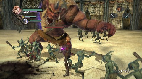 画像ギャラリー No.006のサムネイル画像 / 「TRINITY Zill O’ll Zero」，モンスターの群れに挑んで勝利を目指す「闘技場」を紹介。見るからに強力そうなボスモンスター達の情報も