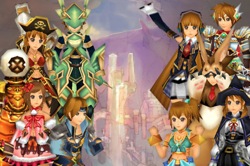 画像ギャラリー No.002のサムネイル画像 / 【PR】アバターの組み合わせは10兆通り!?　NTT DoCoMoのケータイ向け本格MMORPG「セレスアルカ」を遊んでみよう