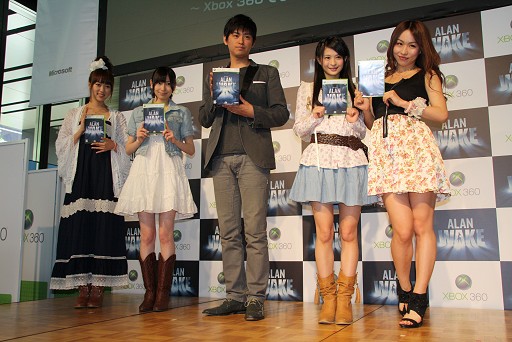 画像ギャラリー No.016のサムネイル画像 / AKB48のメンバー達が「Alan Wake」を実演! 最新11タイトルを試遊できた「春のXbox 360 祭り」レポート