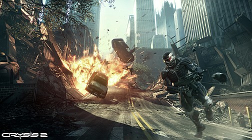画像ギャラリー No.005のサムネイル画像 / ［GDC 2010］「Crysis 2」の映像をメインにした「CryENGINE 3」のブース直撮りムービーを掲載。ジャングルはジャングルでも，次はコンクリートジャングルだ