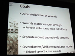 画像ギャラリー No.005のサムネイル画像 / ［GDC 2010］ゾンビの切り刻み方，教えます。「Left 4 Dead 2」におけるダメージ表現手法をValveが解説