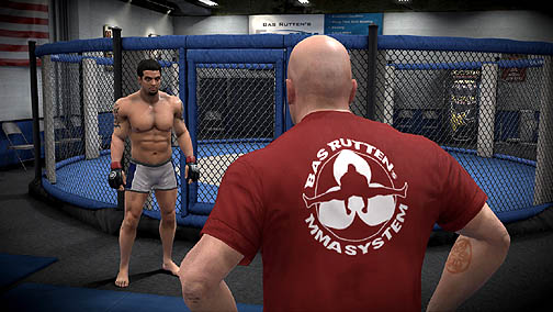 画像ギャラリー No.003のサムネイル画像 / 「EA Sports MMA」キャリアモードのムービー入手。元UFC世界ヘビー級王者バス・ルッテン氏の指南によって,ゲーム界の格闘チャンピオンを目指せ