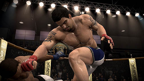 画像ギャラリー No.004のサムネイル画像 / 「EA Sports MMA」キャリアモードのムービー入手。元UFC世界ヘビー級王者バス・ルッテン氏の指南によって,ゲーム界の格闘チャンピオンを目指せ
