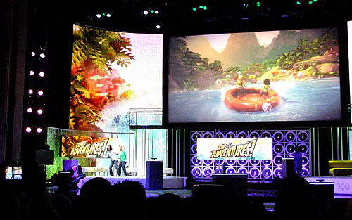 画像ギャラリー No.014のサムネイル画像 / ［E3 2010］Kinect対応タイトルに，新型Xbox 360。ムービー＆画像多めでお届けするMSプレスカンファレンス詳報（後編）