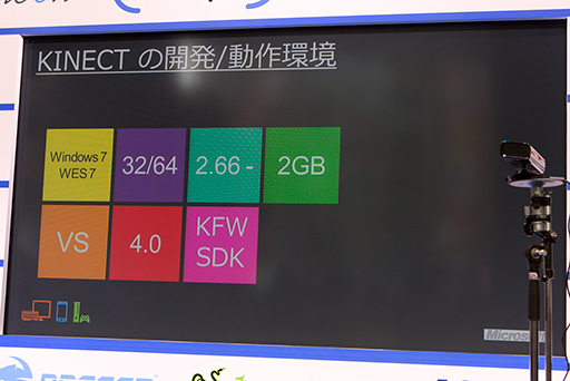 画像ギャラリー No.008のサムネイル画像 / Kinect向けアプリケーション開発のポイントが語られた，PCゲームフェスタの日本マイクロソフトステージイベントをレポート