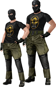 画像ギャラリー No.001のサムネイル画像 / 「METAL GEAR SOLID PEACE WALKER」,対象店舗にてカムフラデータ「FOX Tシャツ」の配信が開始