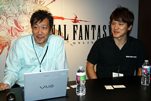 画像ギャラリー No.002のサムネイル画像 / ［E3 2010］1か月以内にはβテストが開始！「FINAL FANTASY XIV」田中弘道氏，黒澤尉志氏インタビュー