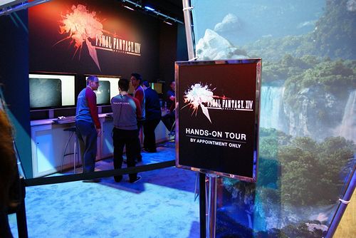 画像ギャラリー No.003のサムネイル画像 / ［E3 2010］「FFXIV」を筆頭に，国内外の注目作がズラリと並ぶ。スクウェア・エニックスブースレポート