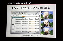 画像ギャラリー No.027のサムネイル画像 / [CEDEC 2010] 「FINAL FANTASY XIV」の2万4000ものモーションは，どのように作られたのか。そのワークフローに迫る