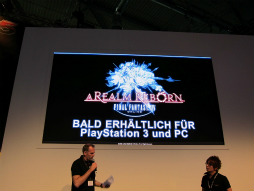 画像ギャラリー No.002のサムネイル画像 / ［Gamescom］「ファイナルファンタジーXIV： 新生エオルゼア」のβテストは2012年冬に決定。吉田Pへの合同インタビューもあったステージをレポート