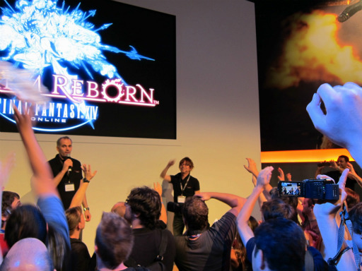 画像ギャラリー No.004のサムネイル画像 / ［Gamescom］「ファイナルファンタジーXIV： 新生エオルゼア」のβテストは2012年冬に決定。吉田Pへの合同インタビューもあったステージをレポート