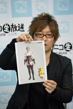 画像ギャラリー No.012のサムネイル画像 / 「ファイナルファンタジーXIV:新生エオルゼア」の最新情報が明らかになったニコニコ生放送の現場をレポート。吉田氏へのショートインタビューも掲載