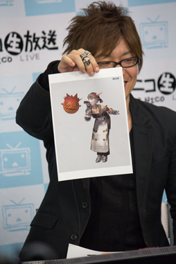 画像ギャラリー No.016のサムネイル画像 / 「ファイナルファンタジーXIV:新生エオルゼア」の最新情報が明らかになったニコニコ生放送の現場をレポート。吉田氏へのショートインタビューも掲載