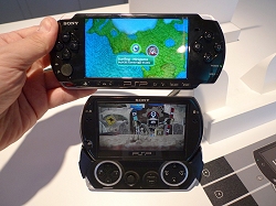 画像ギャラリー No.004のサムネイル画像 / ［E3 09］PSP goの細部はこうなっている！　E3会場の試遊機を写真と動画でチェック
