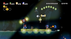 画像ギャラリー No.008のサムネイル画像 / 4人同時プレイが可能な「NewスーパーマリオブラザーズWii」は12月3日発売。完全新作のコースが80種類以上，誰でも最後までクリアできる（？）「おてほんプレイ」も
