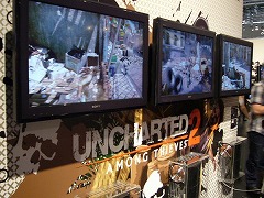 画像ギャラリー No.002のサムネイル画像 / ［Gamescom］「Uncharted 2」は，「おいおい高過ぎるだろう」といいたくなるくらい高所でのアクションシーンの迫力が満点