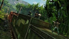 画像ギャラリー No.010のサムネイル画像 / ［Gamescom］「Uncharted 2」は，「おいおい高過ぎるだろう」といいたくなるくらい高所でのアクションシーンの迫力が満点