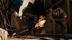 画像ギャラリー No.013のサムネイル画像 / ［Gamescom］「Uncharted 2」は，「おいおい高過ぎるだろう」といいたくなるくらい高所でのアクションシーンの迫力が満点