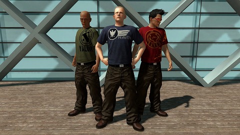 画像ギャラリー No.001のサムネイル画像 / 「MAG」，PMCのTシャツを着て「PlayStation Home」に集合せよ！